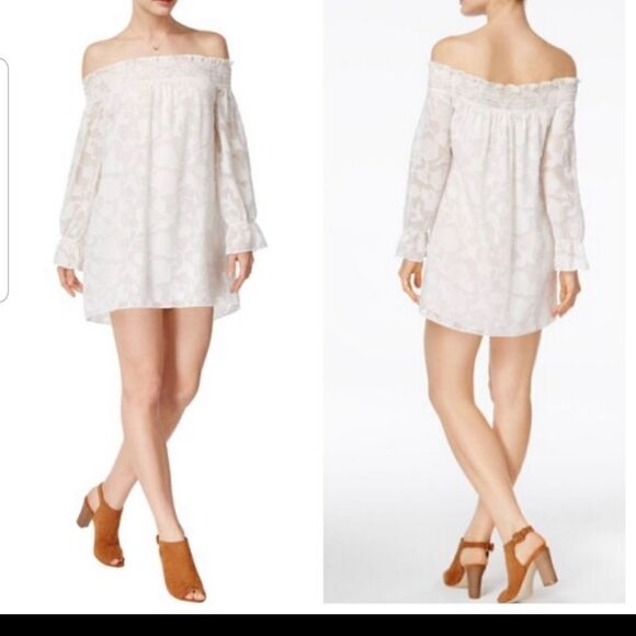 Bar III Off The Shoulder Dress - Picture 1 of 7